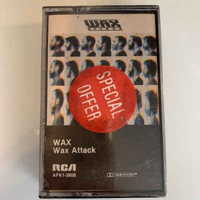 Wax Wax Attack (Cassette) New Sealed