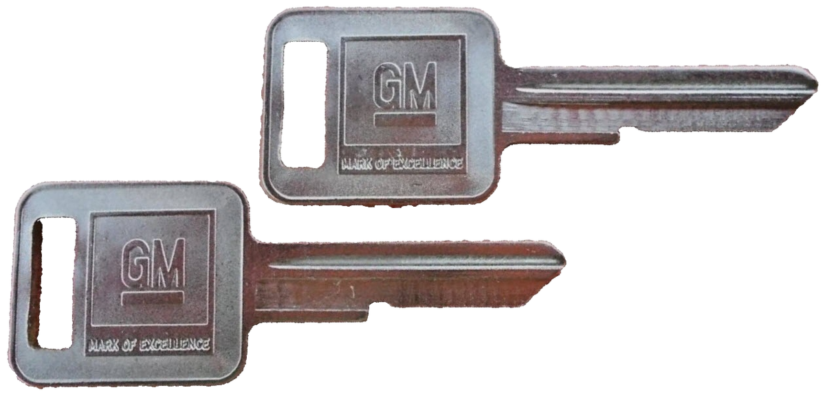 GM Ignition Door 'E' Key Blank Late Style NSK66E - Max Performance - Foto 3