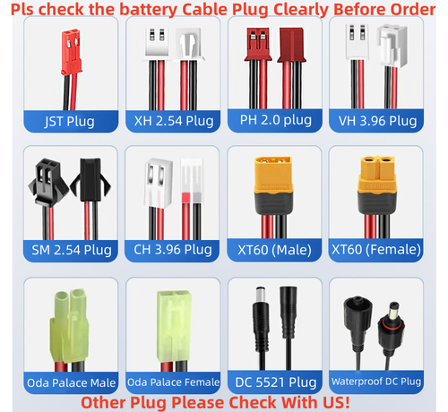 3.7v 1S2P 4400mAh Li-ion Rechargeable Battery Pack 6400mAh with XH2.54 Plug - Picture 4 of 11