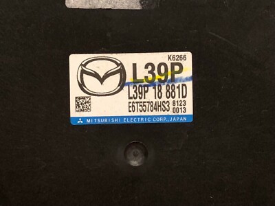 08 MAZDA CX7 CX-7 ECM ECU CONTROL MODULE PCM L39P 18 881D | eBay