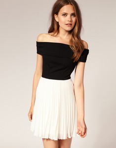 asos flare dress