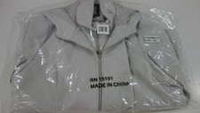D.e.t.a.i.l.s Hooded Bib Inset Women's Light Shale Xx Large Jacket New $160