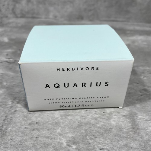 HERBIVORE Botanicals Aquarius Pore Purifying Clarity Cream 1.7 oz 50ml New - Picture 5 of 9