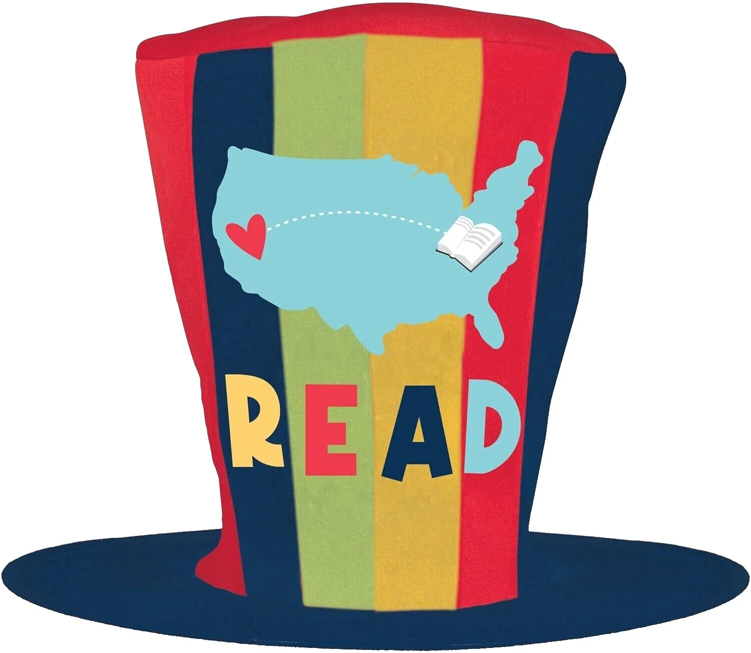 TV, libros y películas Disfraz Multicolor cloches