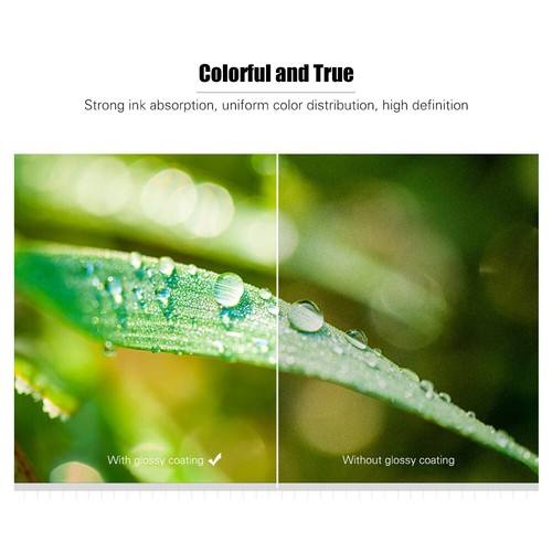 Professional A4 Size 20 Sheets Glossy Photo Paper 8.3 * 11.7 Inch 200gsm B0L7 - Afbeelding 3 van 8