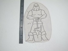 vtg 1960s 1970s Tattoo acetate stencil Waiting Executioner signed DD3