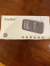 One Open Box, One W/O Box Peterhot Mobile TV Wireless Speaker Model PTH800D