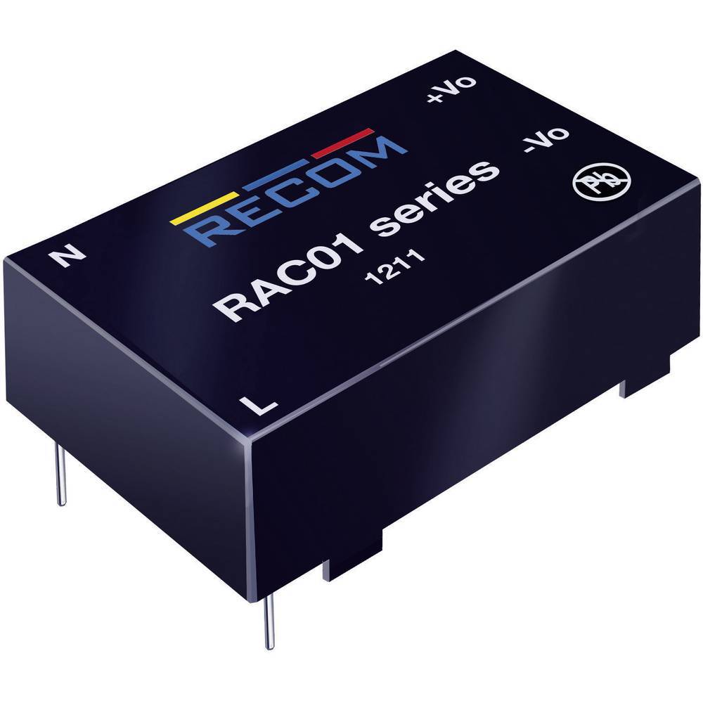 Alimentatore da circuito stampato AC / DC RECOM RAC01-3.3SC 3.3 V/DC 0.3 A 1 W