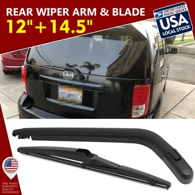 Super clean 14.5''+12'' Durable Windshield Rear Arm & Wiper Blade Perfect fit