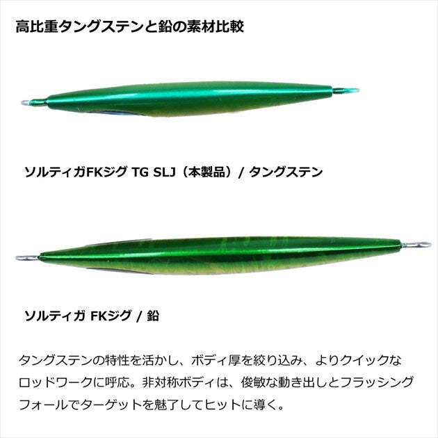 FK JIG TG FKジグ 60ｇ Daiwa Saltiga FK Jig TG SLJ 60g PH Silver Glow Head | eBay