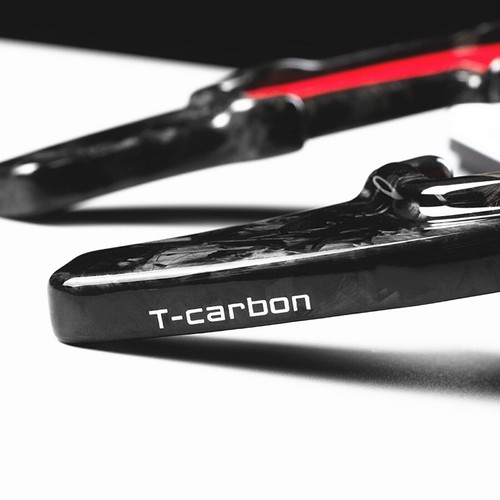 Forged Carbon Fiber Steering Wheel Shift Paddle Extension For BMW M2 M3 M4 M5 M6 - Picture 4 of 8