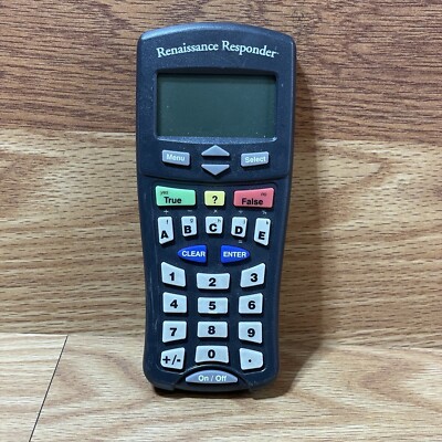 Renaissance Learning Inc. RES-1001 Black Classroom Responder