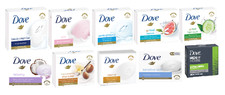 Dove Multicolor Soap Dermatologically Approved Moisturising Cream Bar Soap 90g