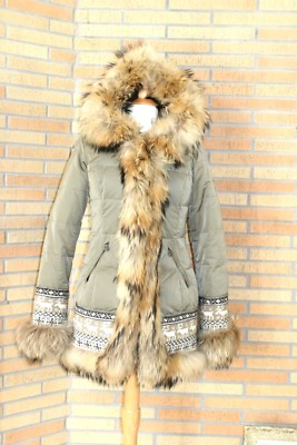 Authier  ski / snow down fur coat size 10 US 