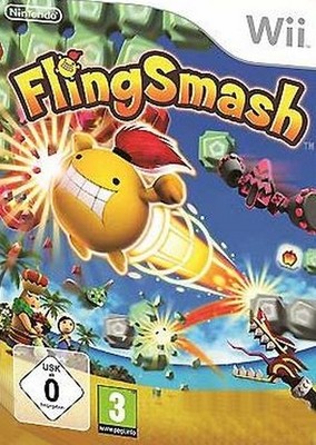 Nintendo Wii +Wii U FLING SMASH * Party inkl 8 Minispiele NEU