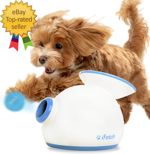 Automatic Dog Ball Launcher for Small to Medium Dogs, Indoor/Outdoor Dog Toy - Picture 2 of 7