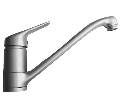 Spültischarmatur Küche Küchenarmatur silber matt