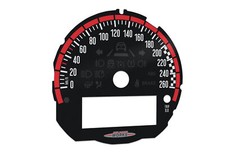 Mini John Cooper Works - Speedometer Dials Mph To Kmh Gauges