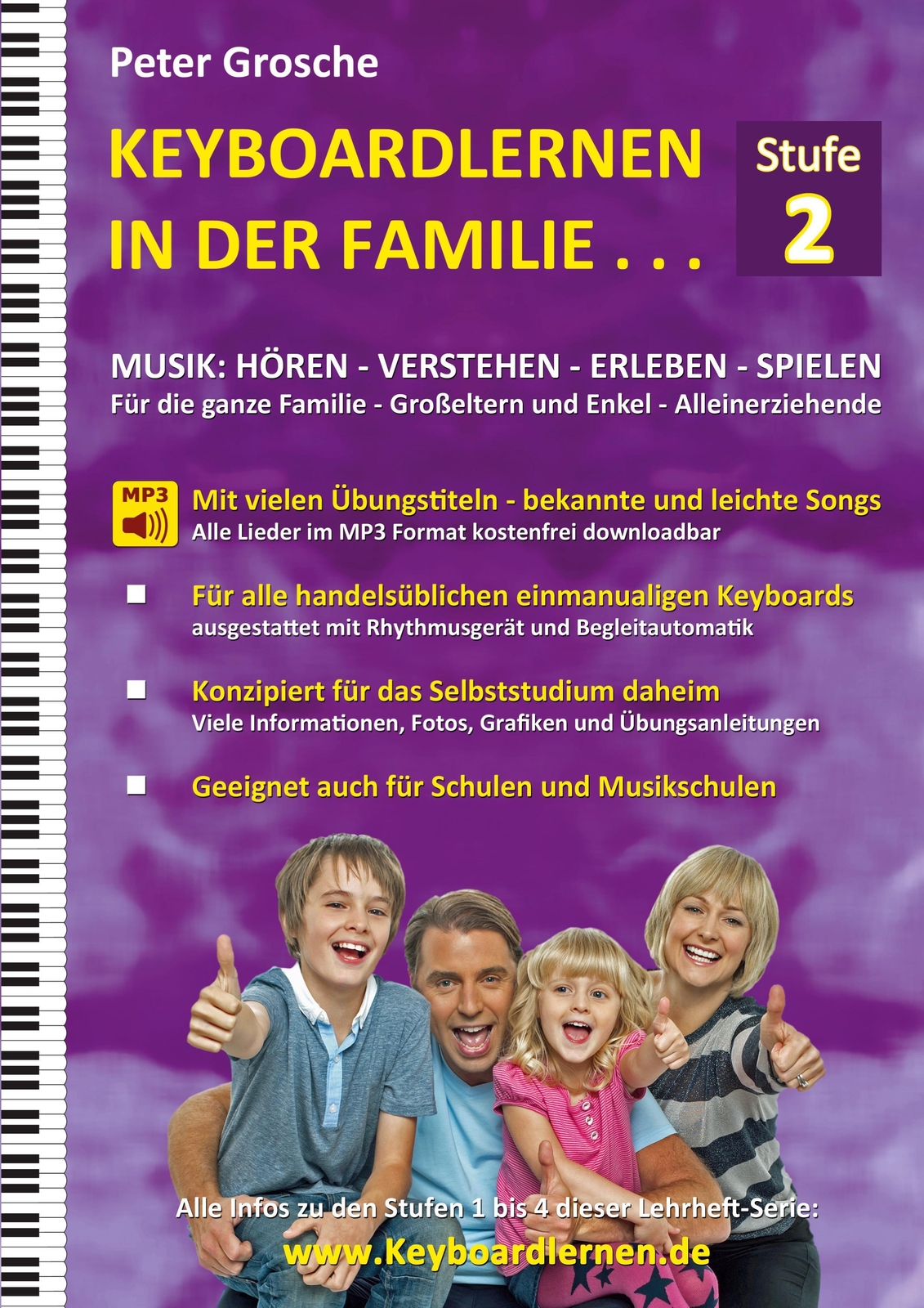 Thumbnail - Keyboardlernen In Der Familie (stufe 2) Peter Grosche Taschenbuch