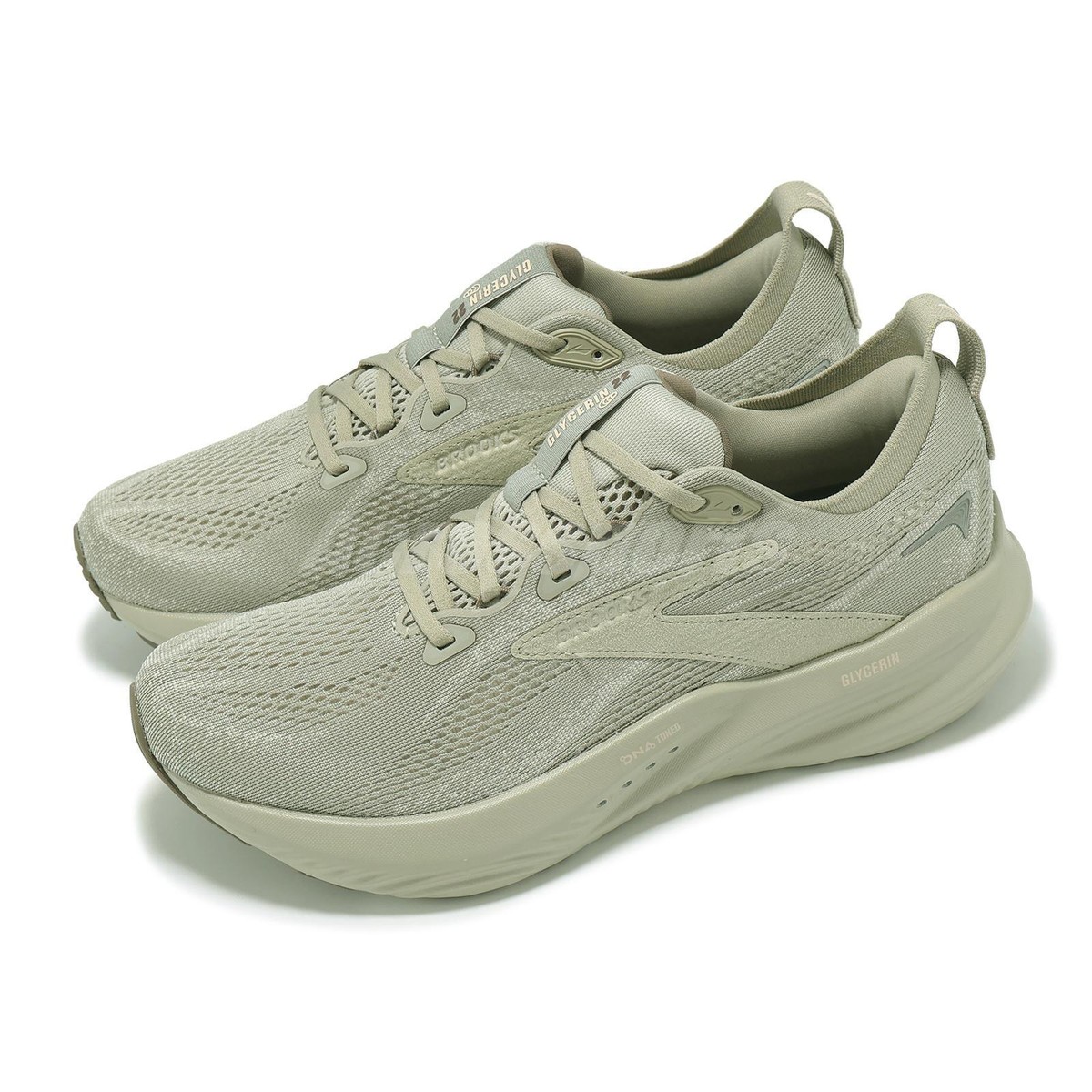 Brooks Glycerin 22 London Fog Almond Oil Falcon Men Running Shoes