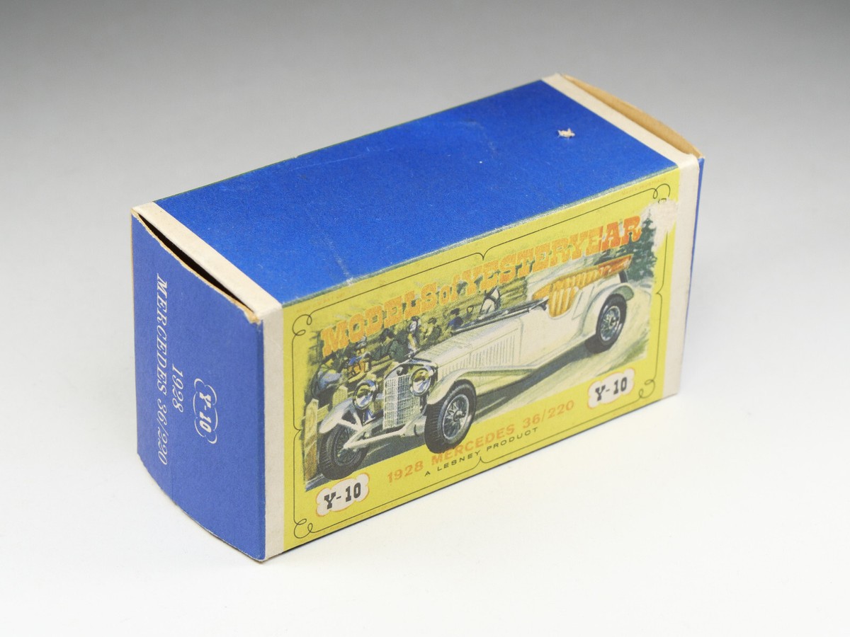 Lot - Eight Matchbox Models of Yesteryear Diecast Classic Vehicles c. 1980 including a Y-24 1927