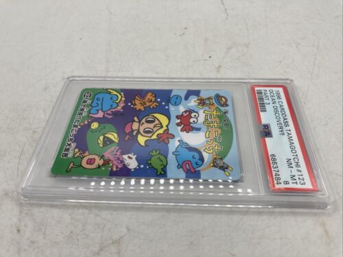 Carddass Tamagotchi 123 PSA 8 Graded Ocean Discovery Rare Part 3 Karte 1996 - Bild 5 von 19