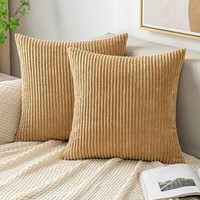 Emema Kordsamt Dekokissenbezug 45X45Cm Taupe
