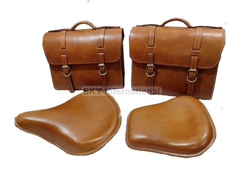Sacoche De Selle Stockmans En Cuir Marron - Kingston - Fabriqué Au Royaume-Uni