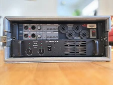 Crest Audio 4801 Amplifier 1200 Watt + Apogee P-3 RV Crossover Processor +  Case