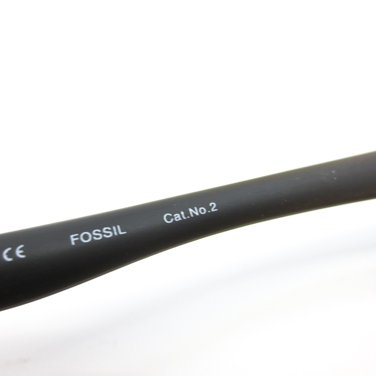 Lunettes De Soleil Fossil Quake MS3815060 - Modèle Aviateur Noir, Neuf Avec étiquettes