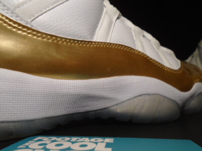 NIKE AIR JORDAN XI 11 RETRO LOW OLYMPIC GOLD MEDAL CLOSING