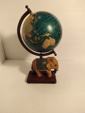Globe With Elephant Base