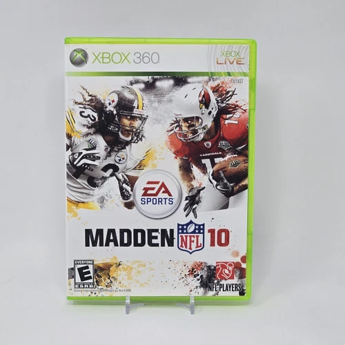 Madden NFL 10 (Xbox 360) CIB COMPLETE & TESTED
