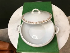 Vtg. H&C Selb Bavaria Covered Vegetable Dish with Lid, HC176, Very Nice