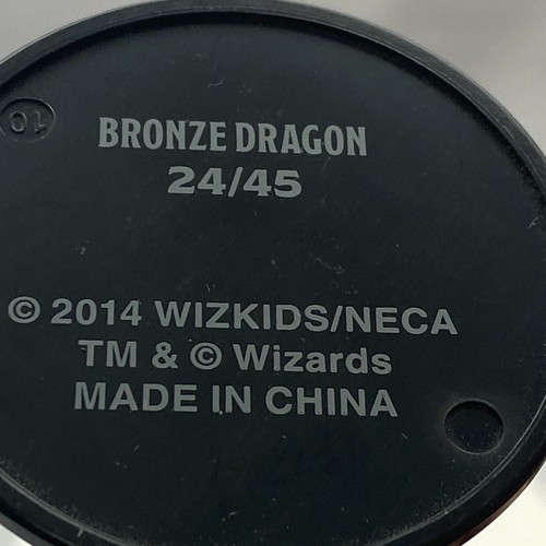 Wiz Kids 2014 D&D TYRANNY of DRAGONS-BRONZE DRAGON 4.5" (w/stand) Figure 24/45 - Picture 6 of 6