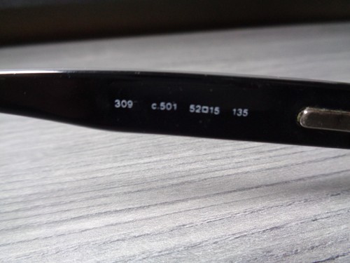 Chanel 3193 c.501 Schwarz Silber Brille Brillengestell 52-16 135 Italy Designer Damen - Bild 8 von 12