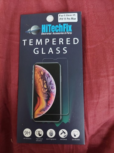 Iphone 11 Pro Max Tempered Glass 9h Screen Protector Cellphone Accessory New Nwt