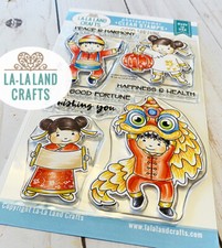 GOOD FORTUNE-La-La Land Crafts Clear Photopolymer Stamp-Stamping Craft-Asian