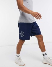 Under Armour Tech Graphic Shorts, Navy, SM