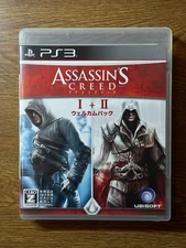 SONY PLAYSTION 3 PS3 JAPAN ASSASSIN'S CREED  1 & 2 Compilation