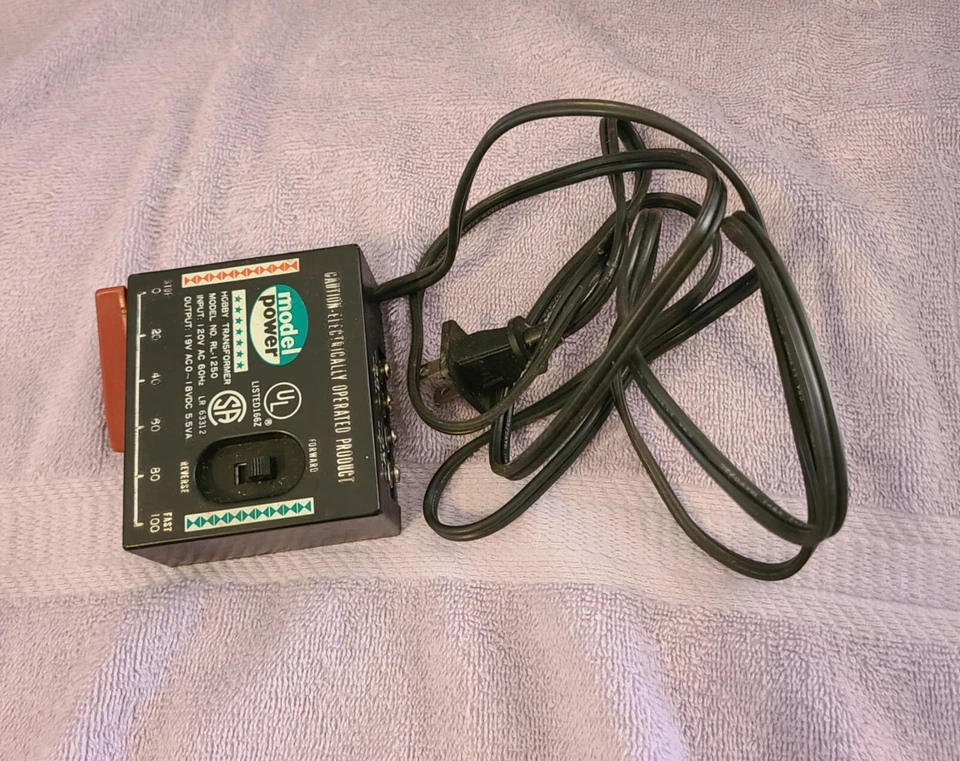 Model Trains Power Hobby Transformer Model #RL-1250 120V 60Hz for HO Scale VTG  - Image 4 of 4