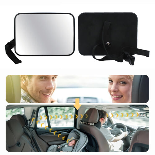 Baby Car Mirror For Back Seat Adjustable Detachable Wide View Child Safety - Picture 11 of 12