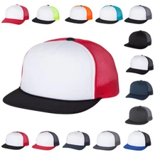 New! Richardson Foamie Trucker Ball Cap Meshback Hat Snapback 2-Tone Cap 113