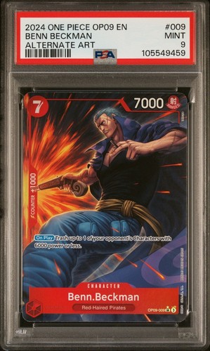 Benn.Beckman (Parallel) graded PSA 9 for sale on eBay