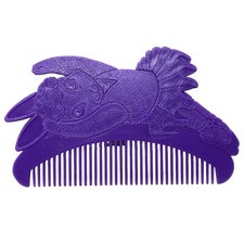 VTG Lisa Frank Hair Comb Purple Ballerina Bun...