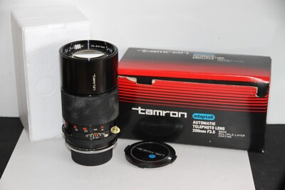 Tamron Adaptall 200mm f3.5 BBAR Multi C Portrait Objektiv. Mit Pentax K PK Adapter