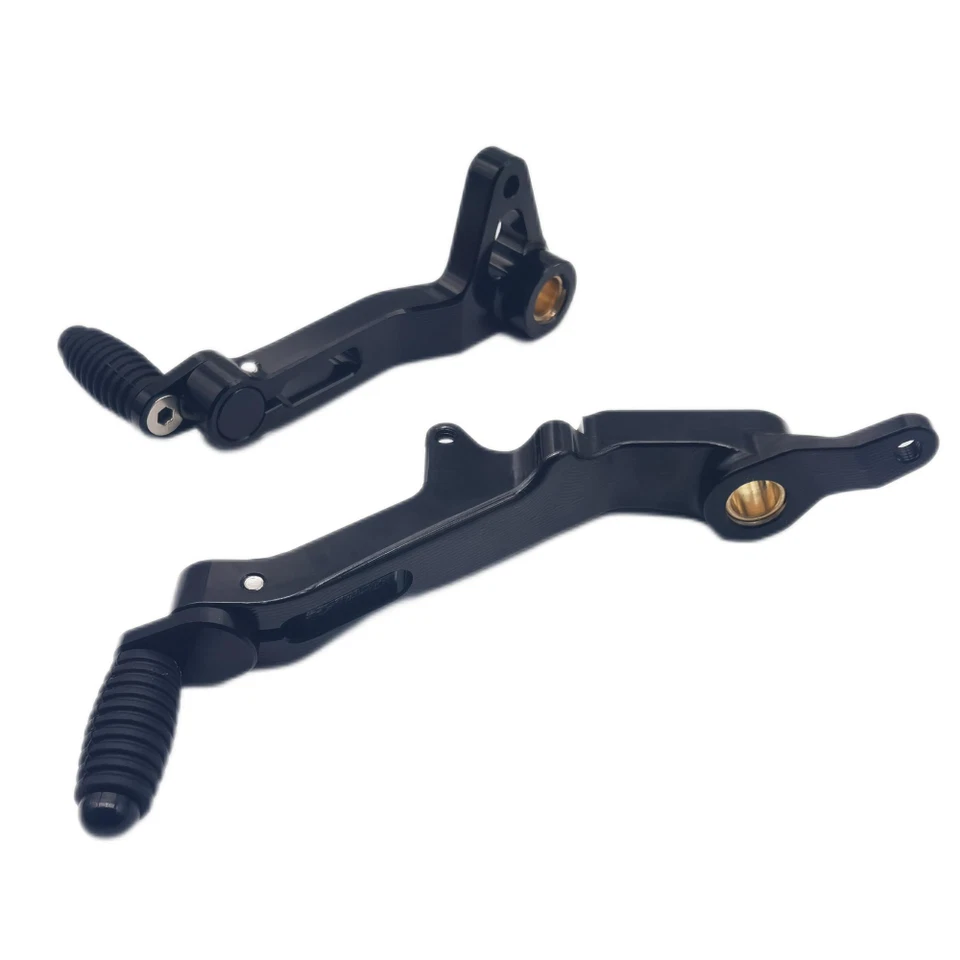 Palancas de pedal de freno de cambio de marchas ajustables CNC para Ducati Monster 821 1200 1200R S Foto 3 de 4