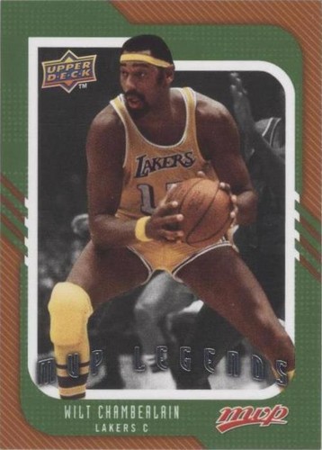 WILT CHAMBERLAIN 2008-09 Upper Deck MVP #251 MVP Legends LOS