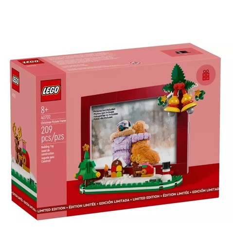 LEGO 40702 Christmas Picture Frame New & Sealed Limited Edition Holiday Gift - Picture 2 of 3