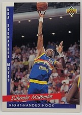 93-94 Upper Deck (Signature Moves) Dikembe Mutombo HOF Subset (Nuggets) #246